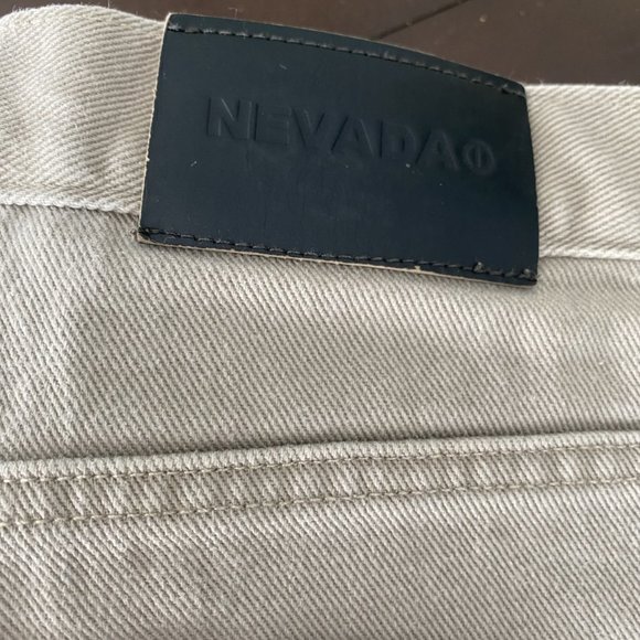 Nevada Jeans Men's Beige 100% Cotton Size 38 Waist/32 Inseam - Picture 9 of 10